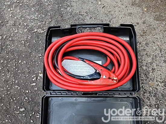 Unused 25', 800 Amp Extra Heavy Duty Booster Cables