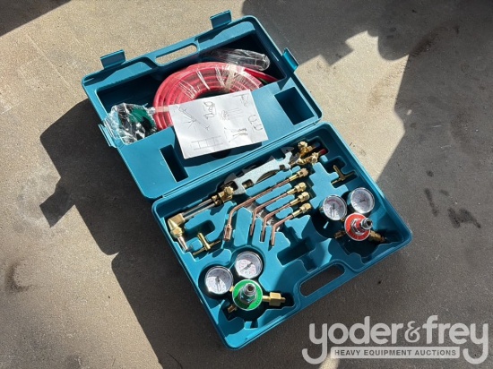 Unused Portable Welding Kit c/w Tool Box