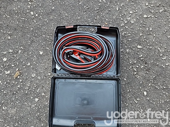 Unused 25', 800 Amp Extra Heavy Duty Booster Cables