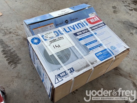 Unused Cool Living 12,000 BTU Mini, Lit Heat, Cool Complete DIY Kit 115v