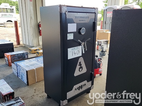 Unused Armor Freedom Series 40 Gun Fire Safe, 1400 Degree Fire Rating, Digital Combination Key Pad c