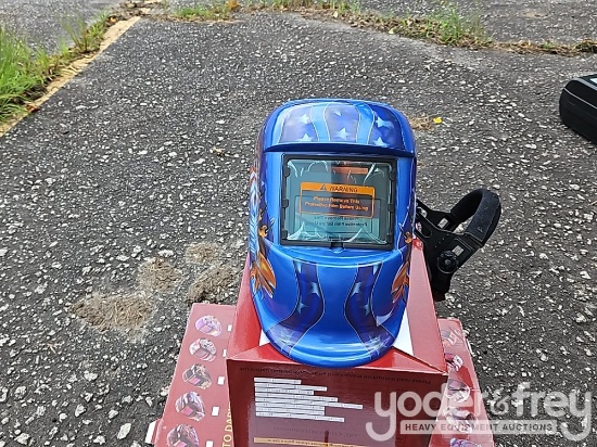 Unused Auto Darkening Welding Helmets