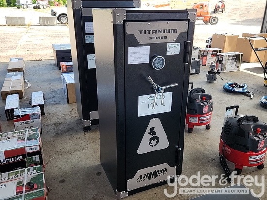 Unused Armor Freedom Series 24 Gun Fire Safe, 1400 Degree Fire Rating, Digital Combination Key Pad c
