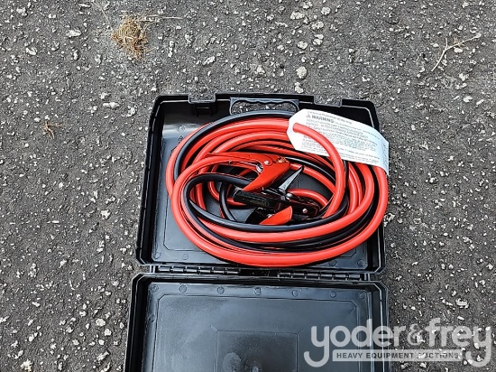 Unused 25', 800 Amp Extra Heavy Duty Booster Cables