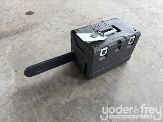 Unused Ryobi 18" Chainsaw