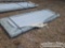 Unused 2025 SKLP Structural Steel, Qty of (100) Sheets Galvalume Steel Siding Roofing