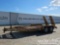 1994 HM Trailers Yellow Utility Equipment Trailer, Tandem Axle, Ramps
