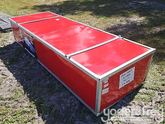 Unused 2025 40' x 40' x 13' PE Dome Container Shelter