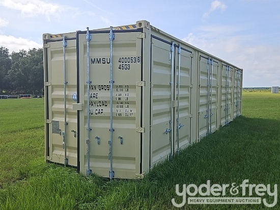 Unused CTN 40HQ Container, 4 Side Doors
