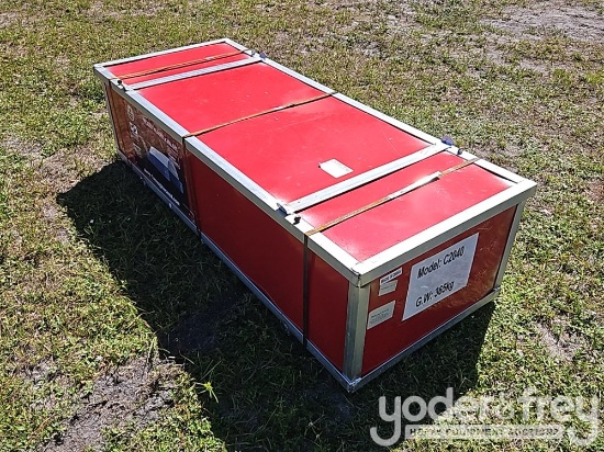 Unused 2025 20' x 40' PE Dome Container Shelter