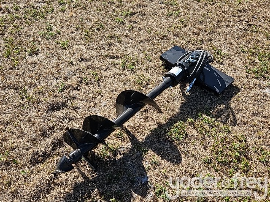 Unused 2025 GIYI 12" Auger Rod to suit Skidsteer