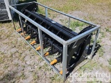Heavy Grass Fork Grapple To Suit Skidsteer