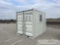 2025 10' Container c/w End Doors, 1 Door, 1 Window, Fork Pockets