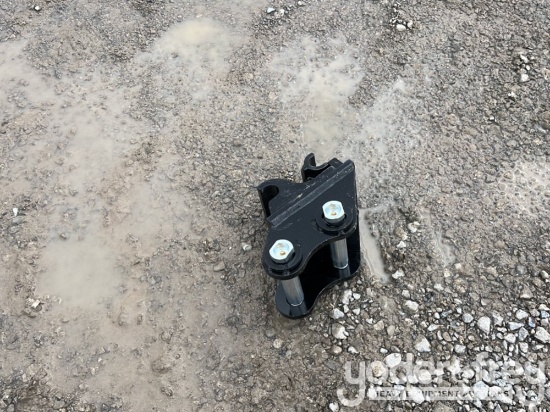 Unused 2024 TPM Quick Hitch, c/w 1”...... Pin Diameter to suit Mini Excavator
