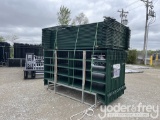 Unused 2025 10' Powder Coated Corral Panels (54+2 of)
