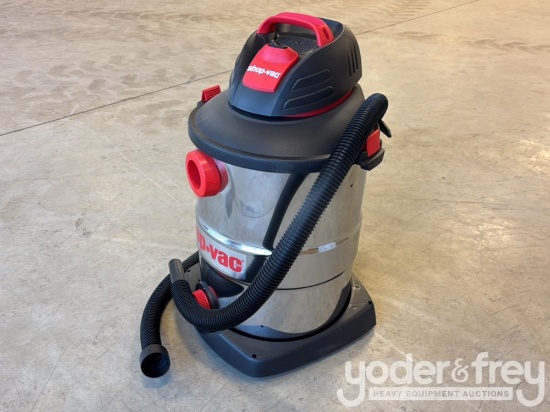 Unused Wet/Dry Shop Vac, 12 Gal, 7' Hose