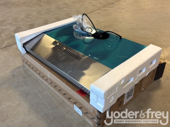 Unused Carra 30" Low Profile Vent Hood Under Cabinet Range Hood Ventless