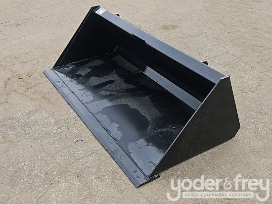 Unused 66" Skidsteer Bucket