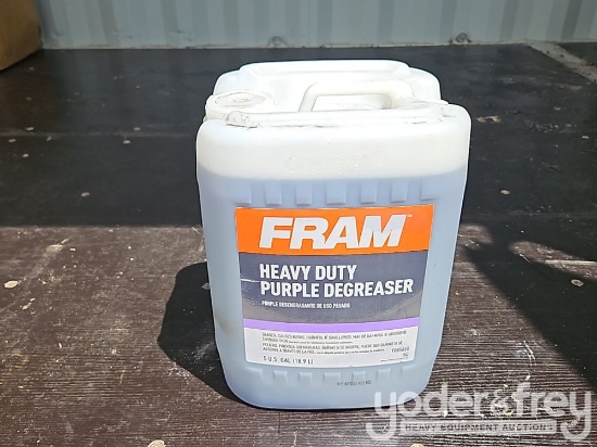 Unused Fram Degreaser