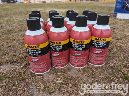 Unused Premium Starting Fluid (12 per Case)