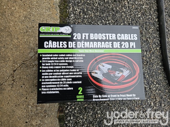 2 Gauge 20' HD Booster Cable