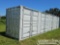 2026 40' HC Container c/w 4 Side Doors, 1 End Door (Damaged)