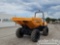 Terex 6 Ton Swivel Skip Dumper, Roll Bar