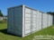 2026 40' HC Container c/w 4 Side Doors, 1 End Door (Damaged)