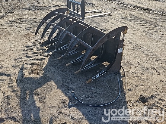 84" Grapple Bucket to suit Skidsteer Loader