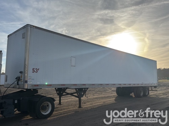 2007 Utility 53' Tandem Axle Dry Van Trailer, 65,000lbs GVWR