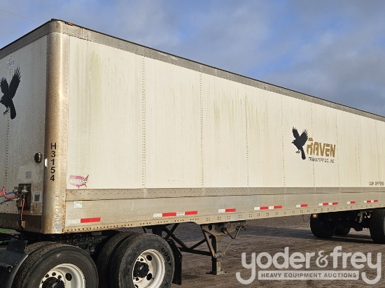 2016 Wabash 42' Tandem Axle Dry Van Trailer, 68,000lb GVWR