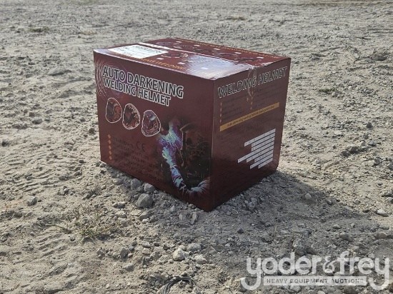 Unused Auto Darkening Welding Helmet