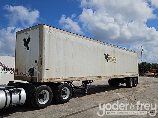 2011 Wabash 42' Tandem Axle Dry Van Trailer, 68,000lb GVWR