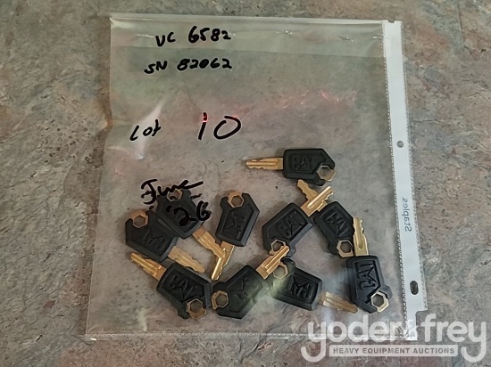 Unused CAT Keys (10 of)