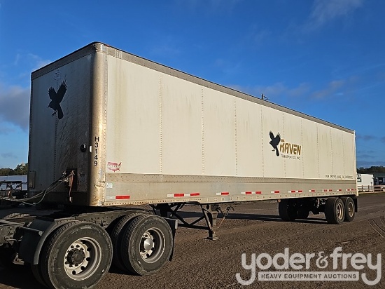 2016 Wabash 42' Tandem Axle Dry Van Trailer, 68,000lb GVWR