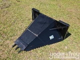 Unused JMR Stump Bucket to suit Skidsteer Loader
