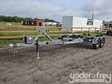 2026 HDME Ez Loader 25' Boat Trailer, Spring Leaf, Galvanized Steel, 6,000 Capacity (SOLD WITH REGIS