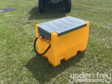 Unused 60 Gallon Poly Diesel Tank with 12V Pump