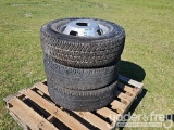 3 Tires with Rims