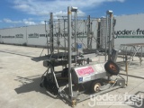 Airport Loading Ramp, Crank Lever, Wheeled