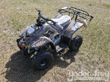 Unused 110 CC Boulder 4 Stroke ATV with Electric Start, Remote Control Speed limiter, Kill Switch, C