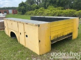 Service Truck Bed, Storage Compartments