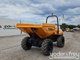 Terex 6 Ton Swivel Skip Dumper, Roll Bar