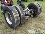 Rear Tandem Axle with Tires