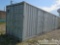 40' HC Multi Door Container, 2 Doors, Lock Box, Side Forklift Pockets