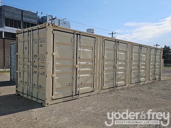 2026 40' HC Multi-Door Container, 4 Door