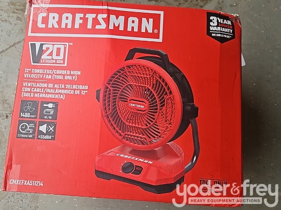Craftsman 20V Fan