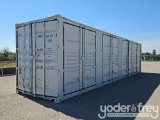 2026 40' HC Multi Door Container, 4 Doors