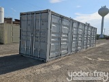 2026 40' HC Multi Door Container, 4 Doors