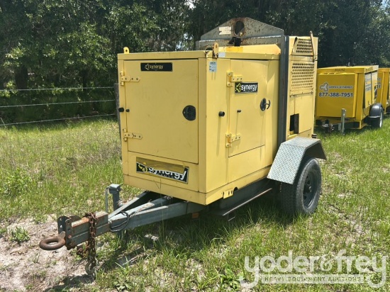 4" Trash AP-ST-SA-D-T Water Pump, Single Axle Trailer (Spares)